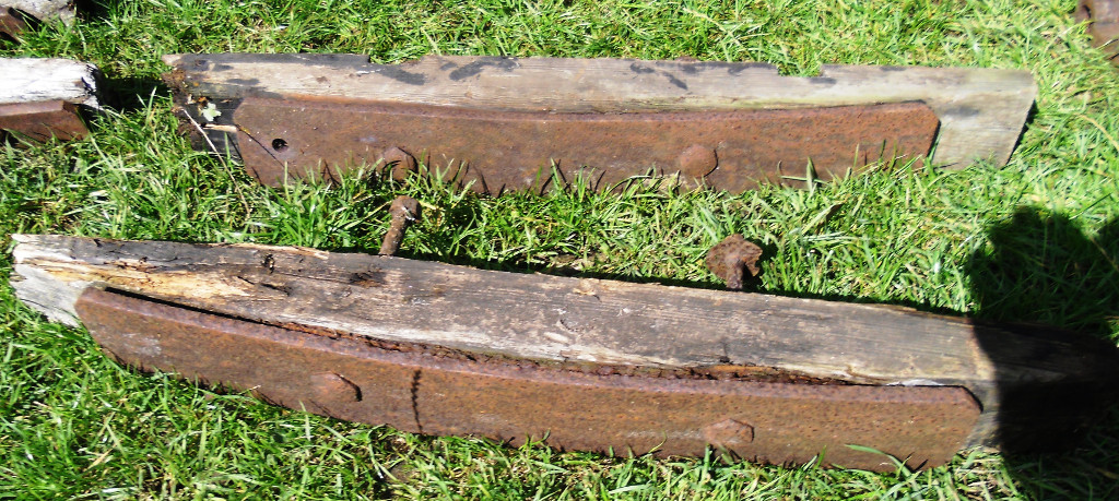 The recovered components of Long waggon No2 (2)